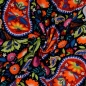 Preview: Baumwoll-Jersey Paisley, multicolor