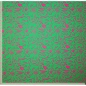 Preview: Canvas "Flowers"-grün/pink