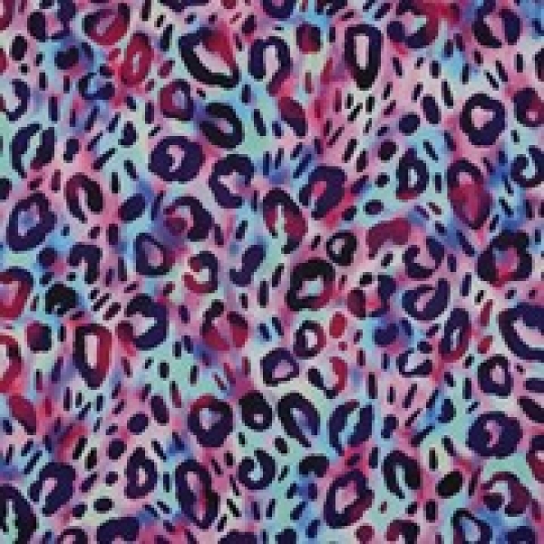 Softshell mit Leo-Print