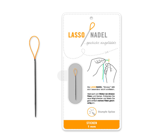 Lassonadel sticken - 1,0mm